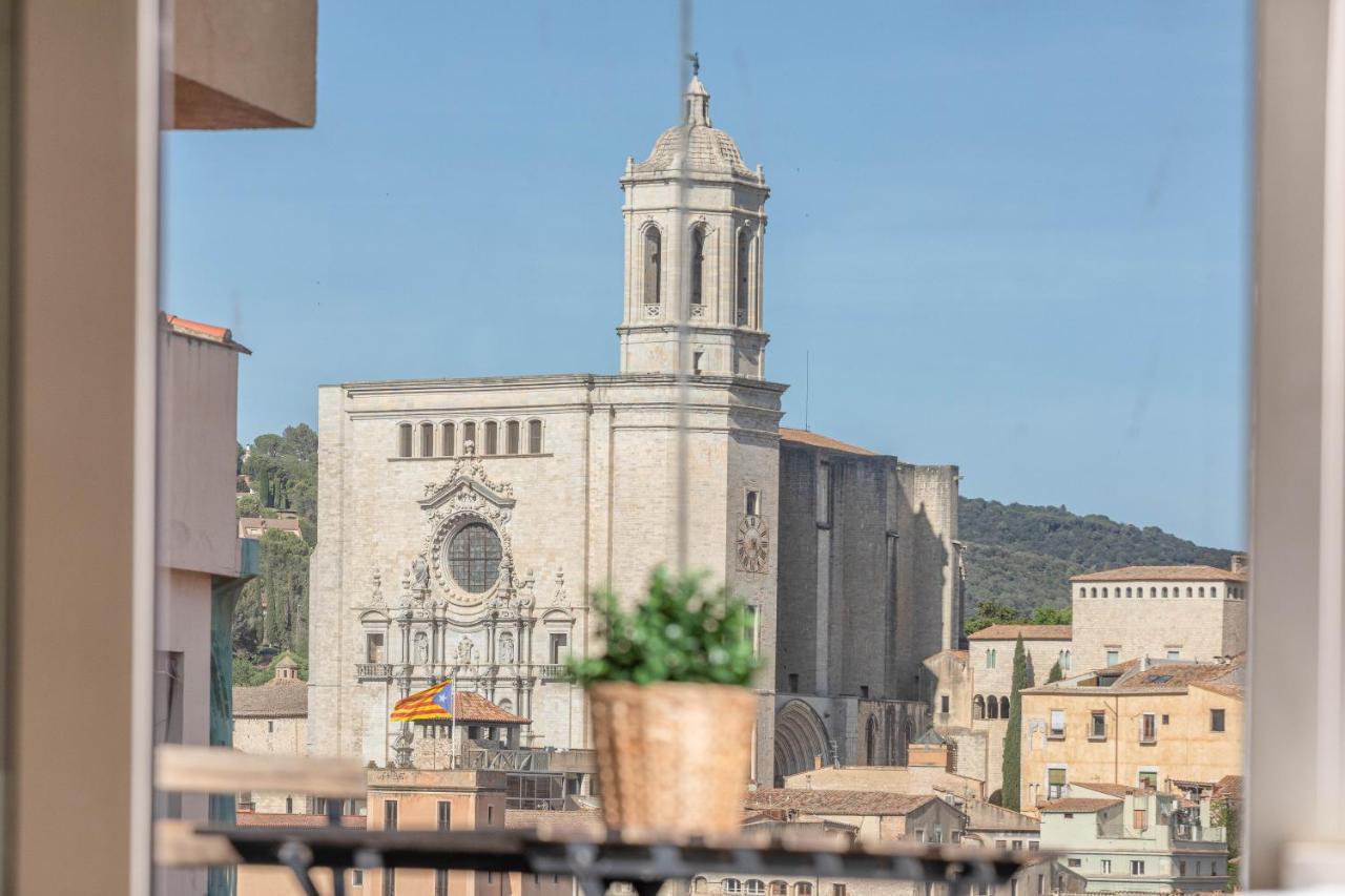 Appartement Flateli Penthouse Jaume I à Gérone Extérieur photo