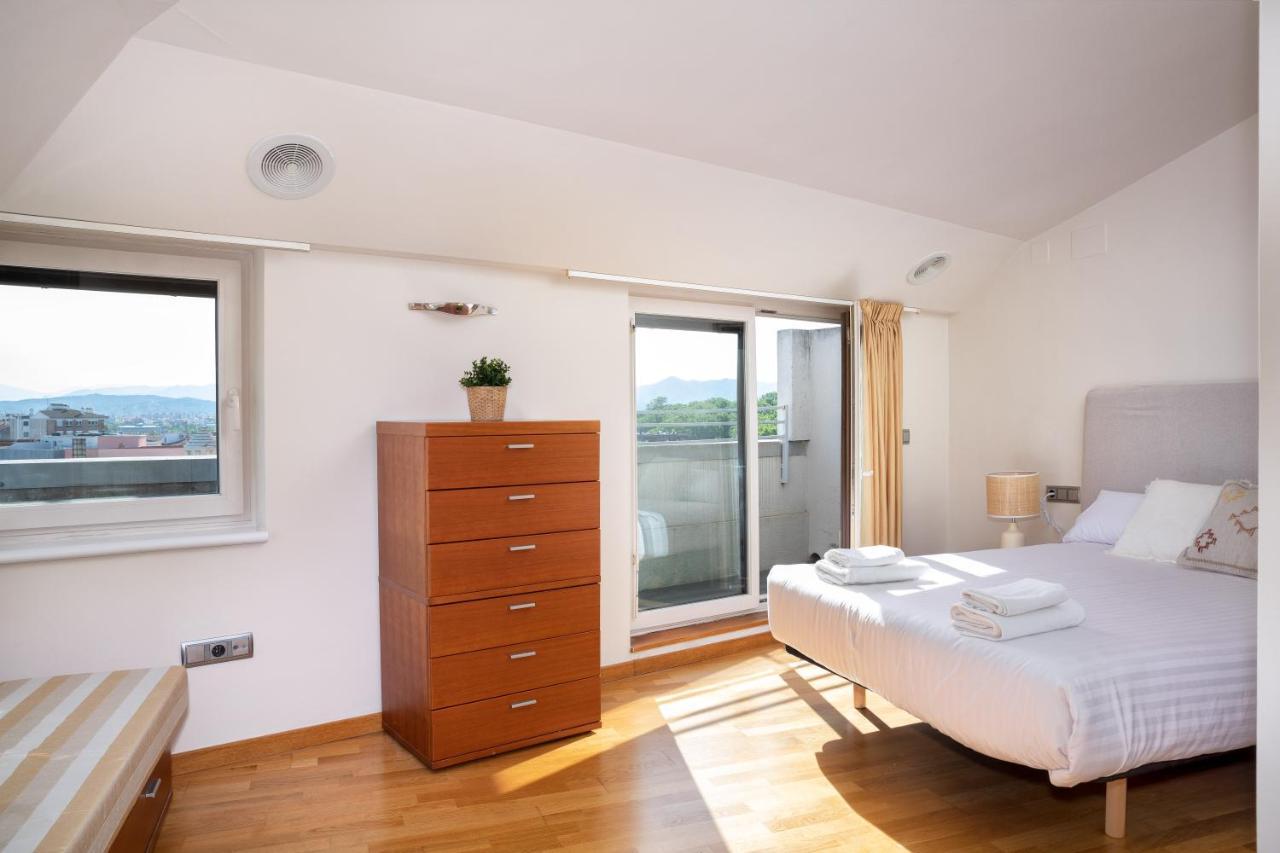 Appartement Flateli Penthouse Jaume I à Gérone Extérieur photo